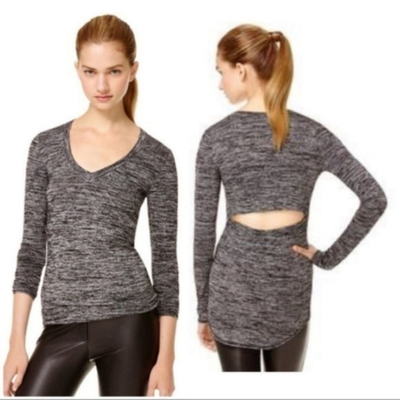 Wilfred Tops - Aritzia Wilfred Free Luma Top Size L Grey&Black